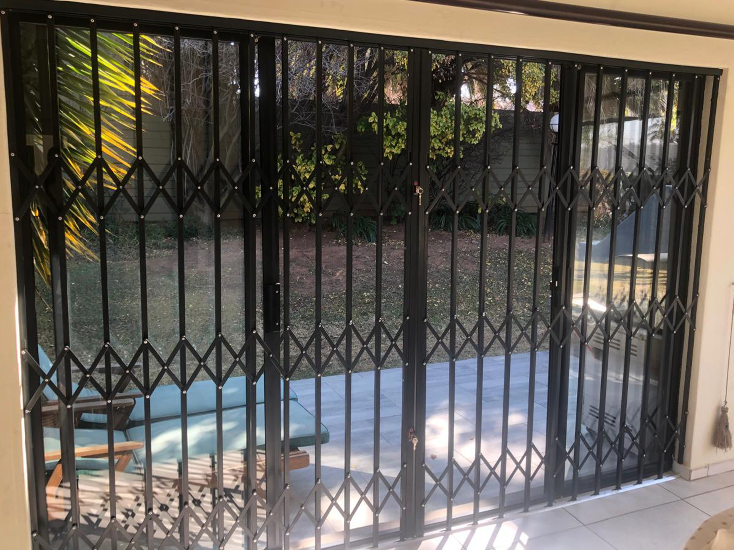 expandable steel gates in Zambia